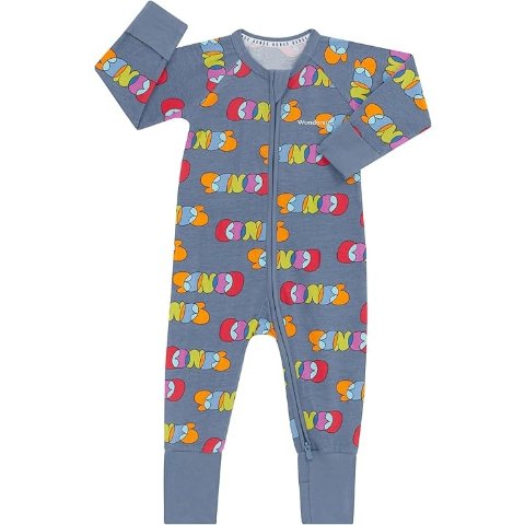 Zippy 连体衣 棉混纺印花