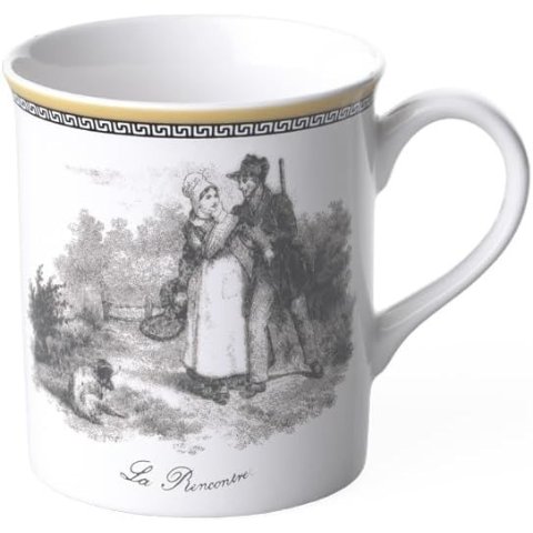 好高级的配色Villeroy & Boch Audun Chasse 咖啡杯 300ml