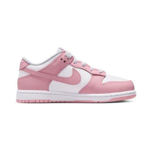 NikeDunk Low Kids Shoes White Soft Pink
