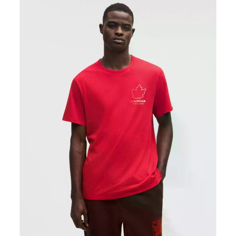 Team Canada 男棉T恤 COC标志