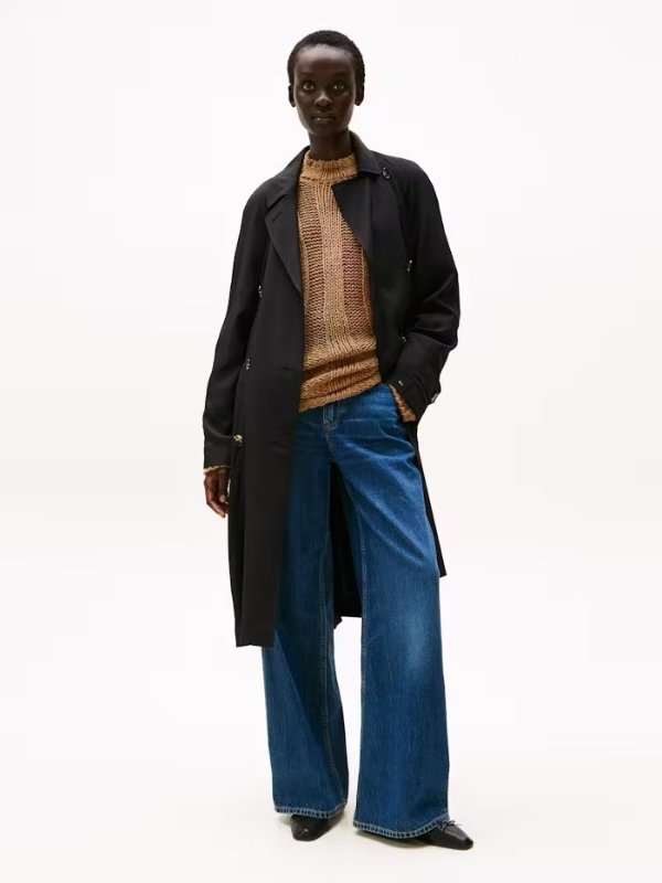 Double Breasted 风衣腰带款