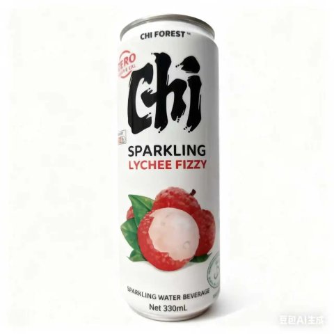 满69欧-15欧元气森林 苏打气泡水 荔枝味 330ml