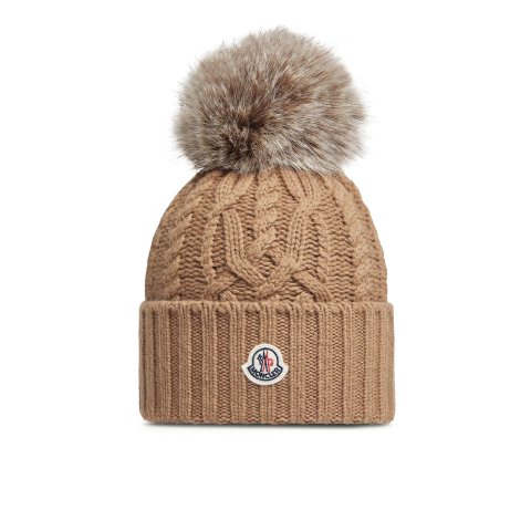 Cashmere Pom帽 羊绒混纺