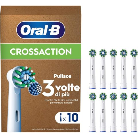Oral-BPro 交叉刷头 10支装