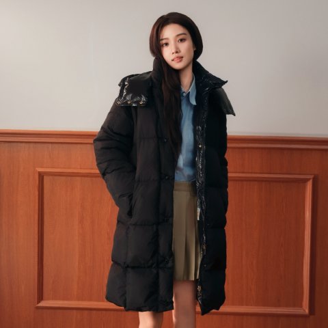 MonclerGet $600 Gift Card,Spend$3000 Get $900 Gift CardLitte Long Down Puffer Coat Detachable Hood