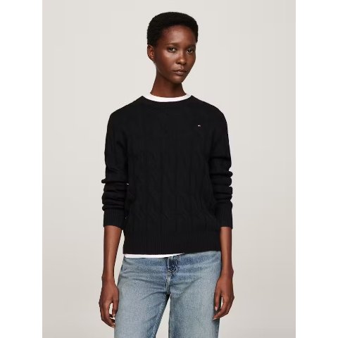 Pure Wool 扭花针织毛衣