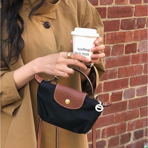 Longchamp珑骧 mini挎包