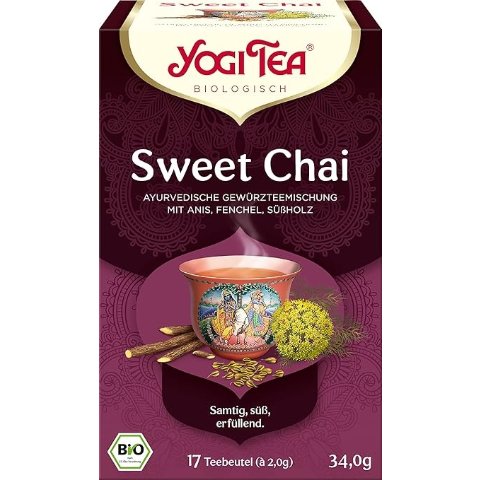 Yogi Tea Sweet Chai 有机茶 34g