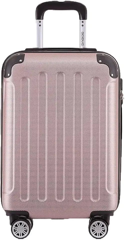 BEIBYE 小号行李箱 55cm 玫瑰金