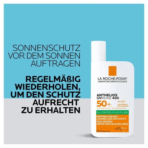 满69欧-15欧La Roche Posay 安得利欧控油防晒 50ml