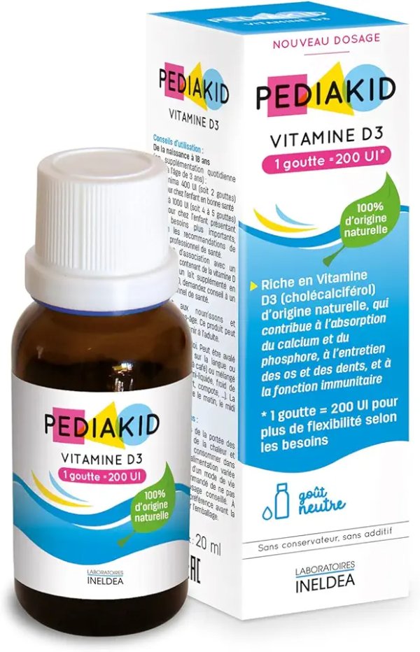 Vitamin D3 天然液体 20ml