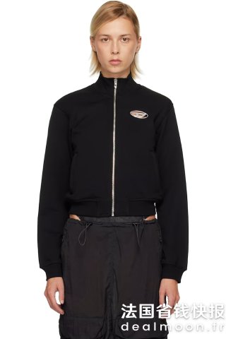 DieselDiesel F-Flacin 运动夹克 黑色