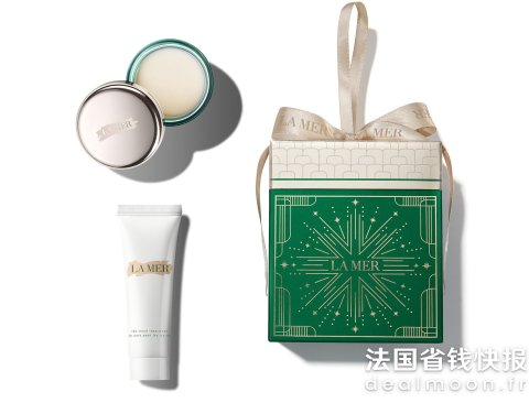 La Mer闭眼入！比右边单独一个唇膏还便宜！润唇膏9g正装+护手霜30ml套装