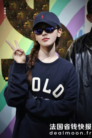 Polo Ralph Lauren杨超越同款@一周困8天 黑色棒球帽 标志