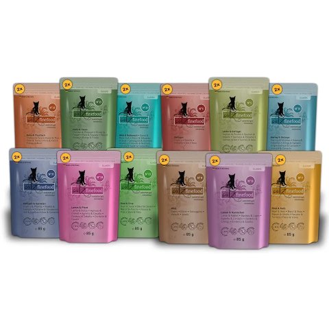 catz finefood 经典猫湿粮 无谷 24包