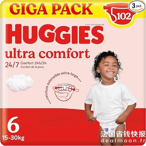 HuggiesHUGGIES Ultra Comfort 纸尿裤 6号 34片