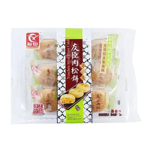  肉松饼 葱香味 208g