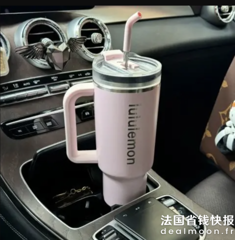 Lululemon实物太美啦！40o吸管水杯