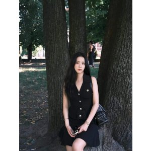 Self-Portrait$300 off $1000Pointelle Knit Sleeveless Mini Dress