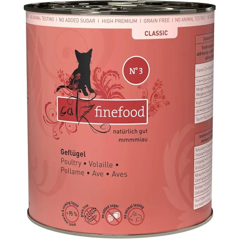 catz finefood N°3 鸡肉猫罐头 800g*6