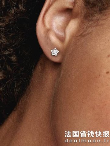 PandoraPandora 银色星星耳钉