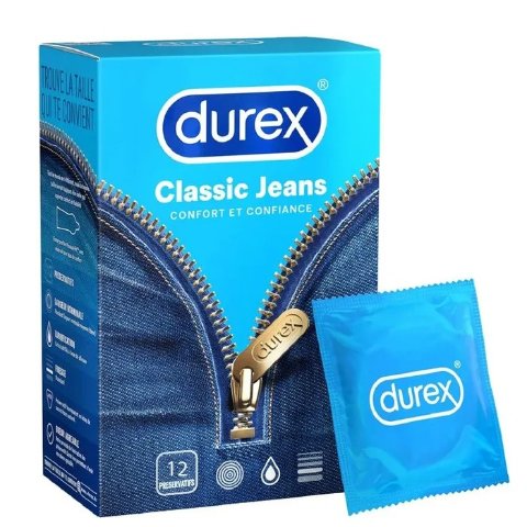 CLASSIC JEANS 超润滑安全套 12只