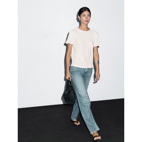 Massimo Dutti棉质T恤 100%纯棉