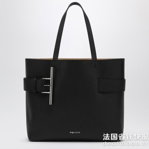 Alexander McQueen黑色托特包