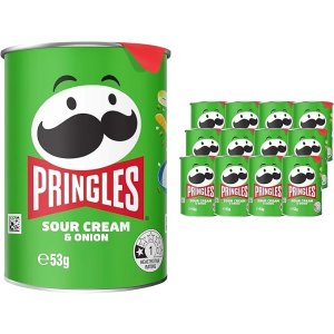 Pringles酸奶油洋葱薯片 12 Pack (12 x 53g)