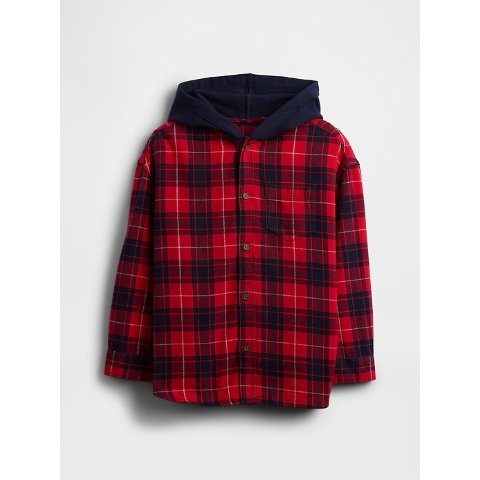 Gapcode: ALLYOURS & GFBONUSKids Hooded Flannel Shirt