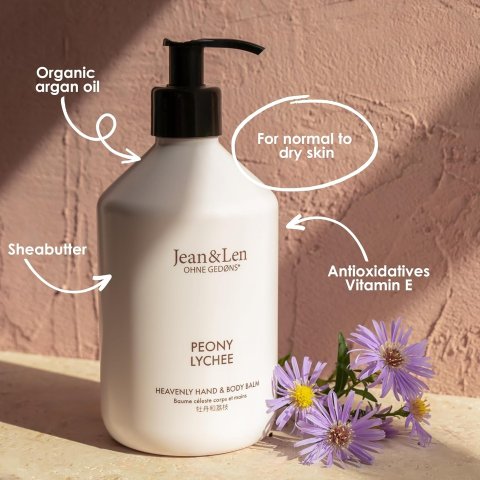 Jean & Len 牡丹荔枝护手护体霜 500ml