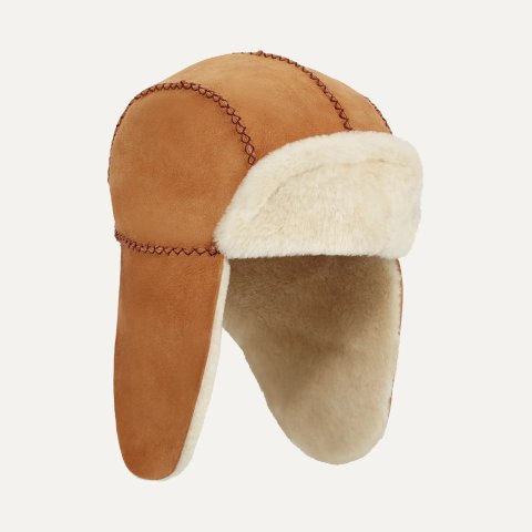 UGGSheepskin Trapper with Stitch