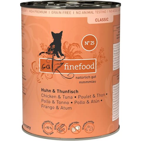 catz finefood 25罐头猫粮 400g*6