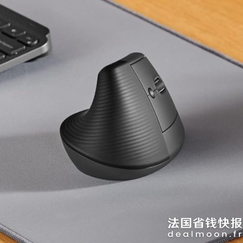 Logitech史低闪促！随时调！！右手版Lift 人体工学垂直鼠标