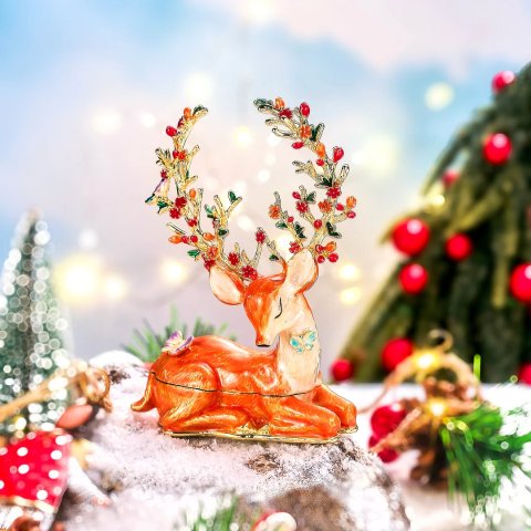 Reindeer 圣诞饰品盒