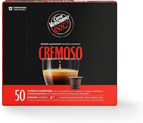 Caffè Vergnano 咖啡胶囊 50粒装