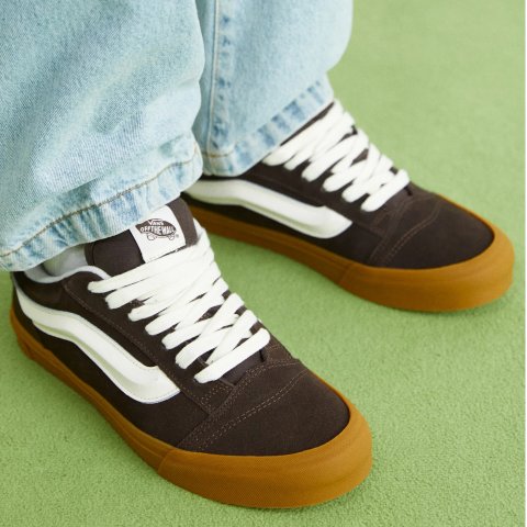 VansVans KNU SKOOL 棕色休闲鞋