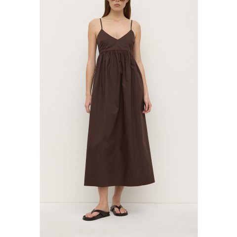 Bronte Ganache 中长连衣裙