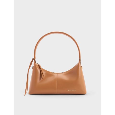 Charles & KeithSimone Shoulder Bag Russet Brown