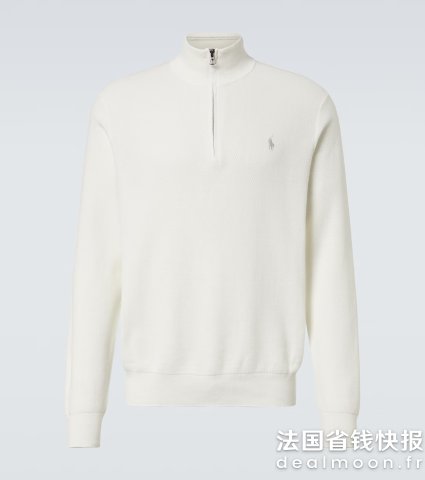 Polo Ralph Lauren半拉链棉质毛衣