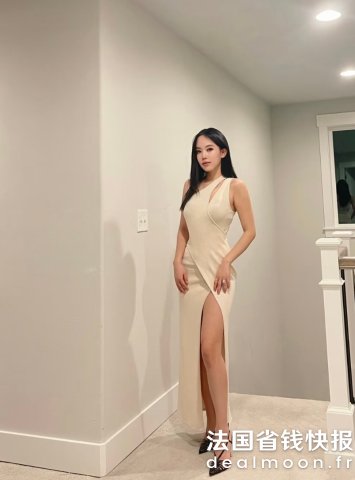 超有气质的裙子！@Annie的穿搭日记Bec&Bridge 米色连衣裙