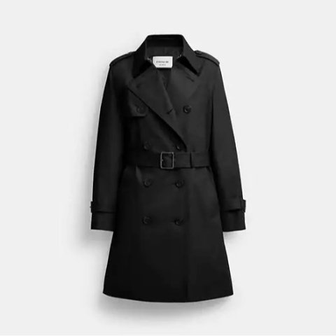 CoachMid Trench Coat