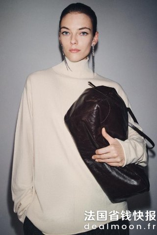 ZaraOVERSIZE 宽松针织套头衫