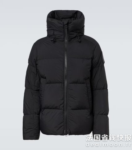 Canada GooseCrofton 黑标羽绒夹克 黑色