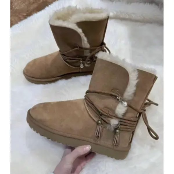 Femme Botte Classic 系带靴