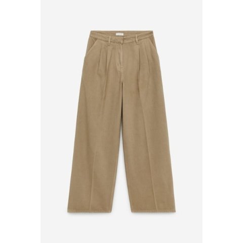 arketWeite 驼色阔腿裤