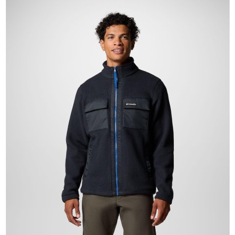 Columbia男款厚实抓绒