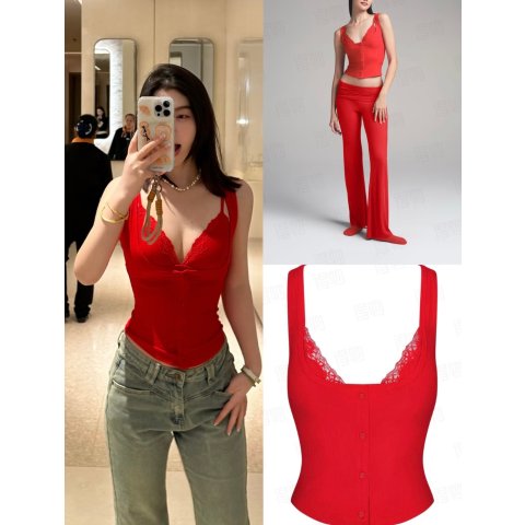 几乎半价半价！@dandan越越studio蕾丝文胸背心 Soft Lounge