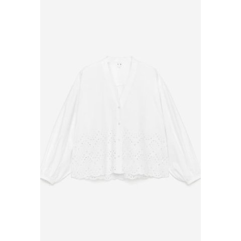 arketBluse 镂空刺绣女衫