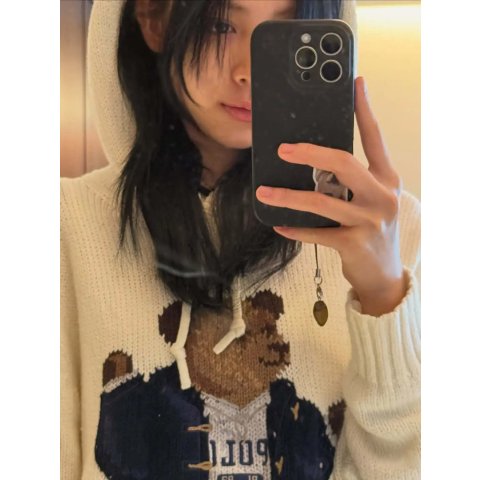 Polo Ralph LaurenPolo Bear Ribbed Hoodie